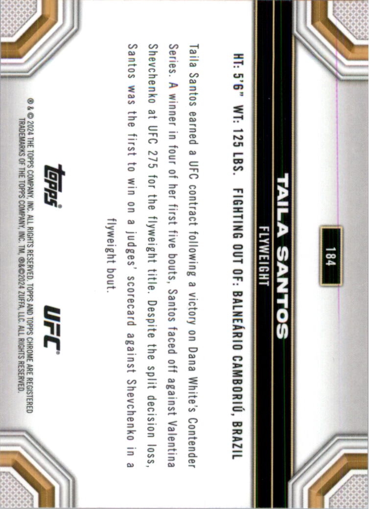 2024 Topps Chrome UFC Magenta Refractors MMA Card Pick (Inserts) - Picture 113 of 126