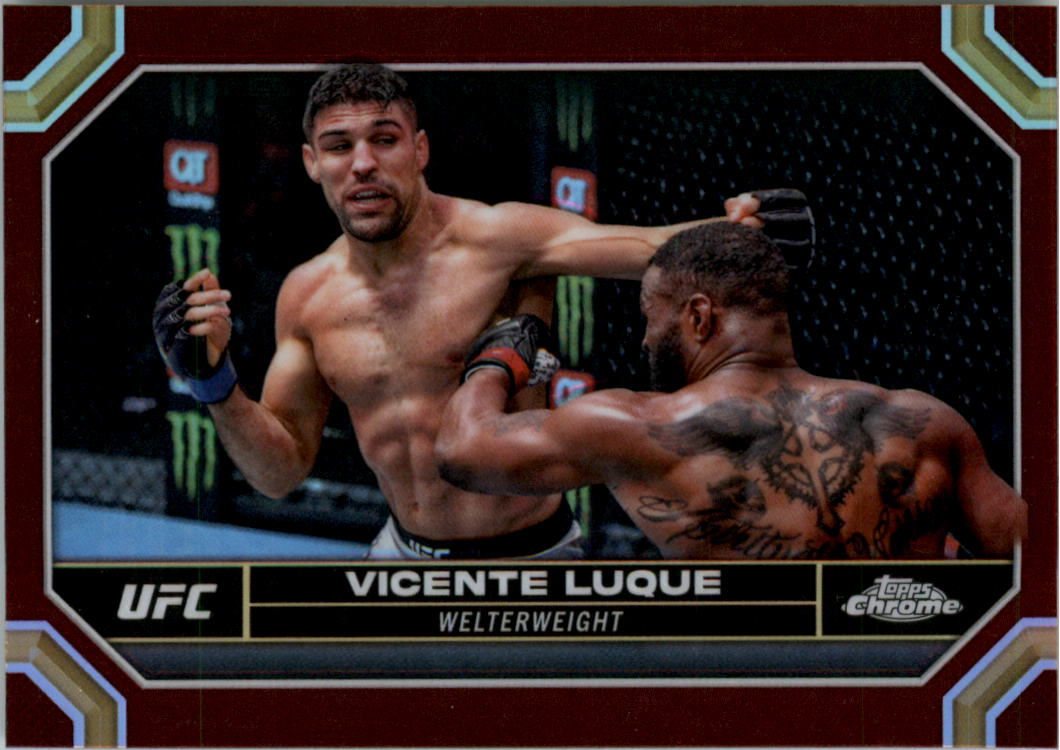 2024 Topps Chrome UFC Magenta Refractors MMA Card Pick (Inserts) - Picture 119 of 126
