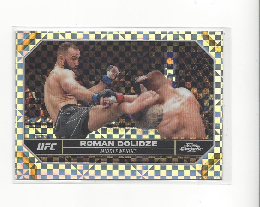 2024 Topps Cromo UFC X-Fractor Singles - Tú eliges - Imagen 9 de 11