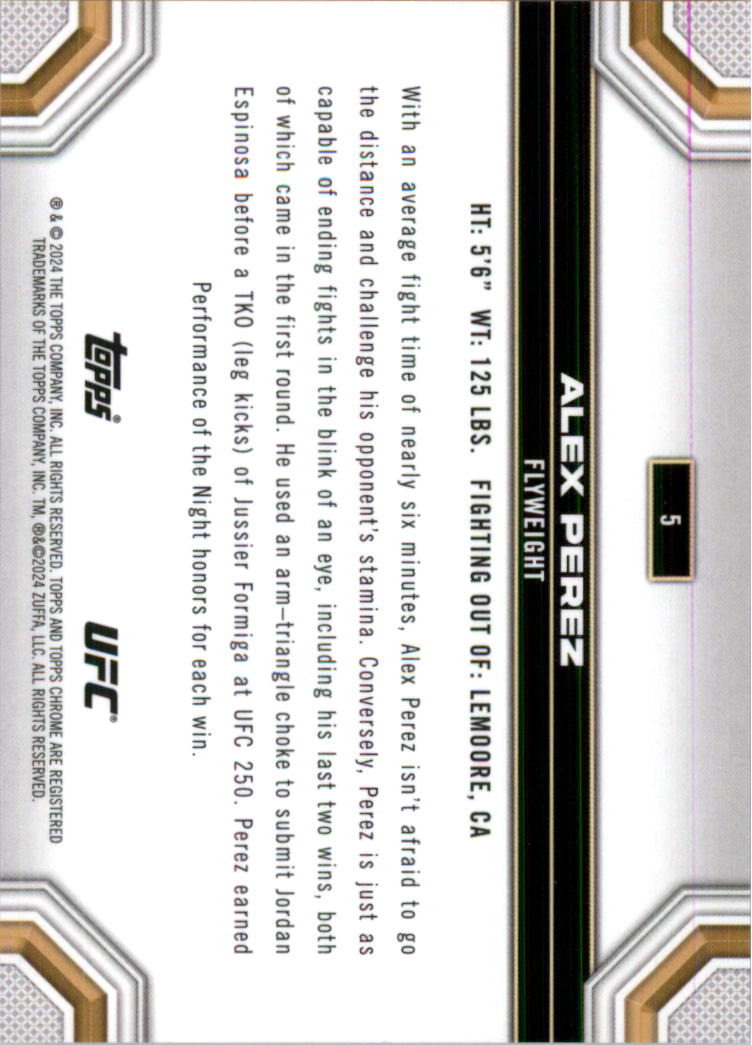 2024 Topps Chrome UFC Speckle Refractors MMA Card Pick (Inserts) - Picture 3 of 39