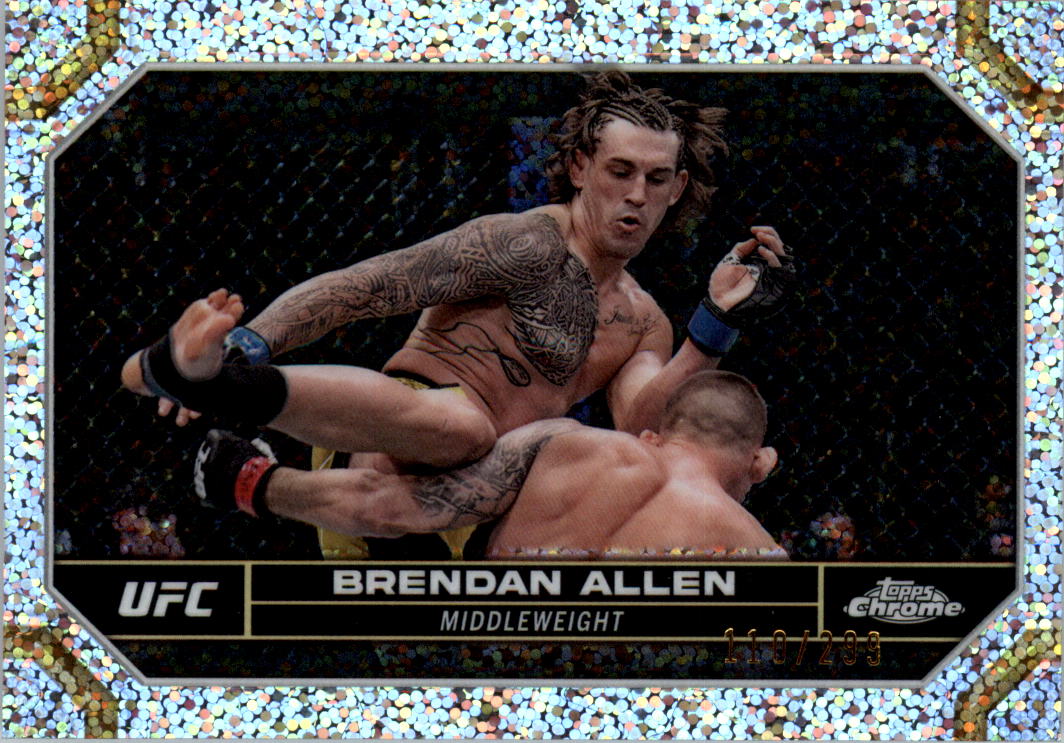 2024 Topps Chrome UFC Speckle Refractors MMA Card Pick (Inserts) - Picture 6 of 39
