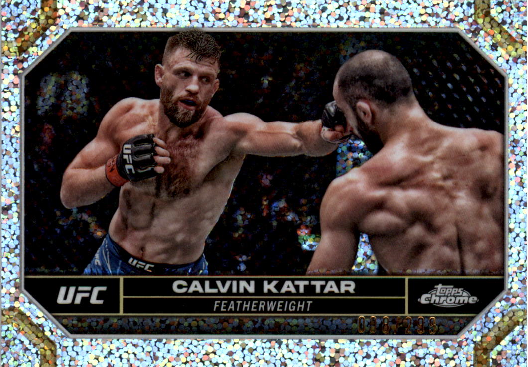 2024 Topps Chrome UFC Speckle Refractors MMA Card Pick (Inserts) - Picture 8 of 39