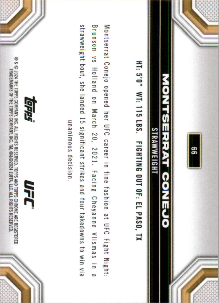 2024 Topps Chrome UFC Speckle Refractors MMA Card Pick (Inserts) - Picture 15 of 39