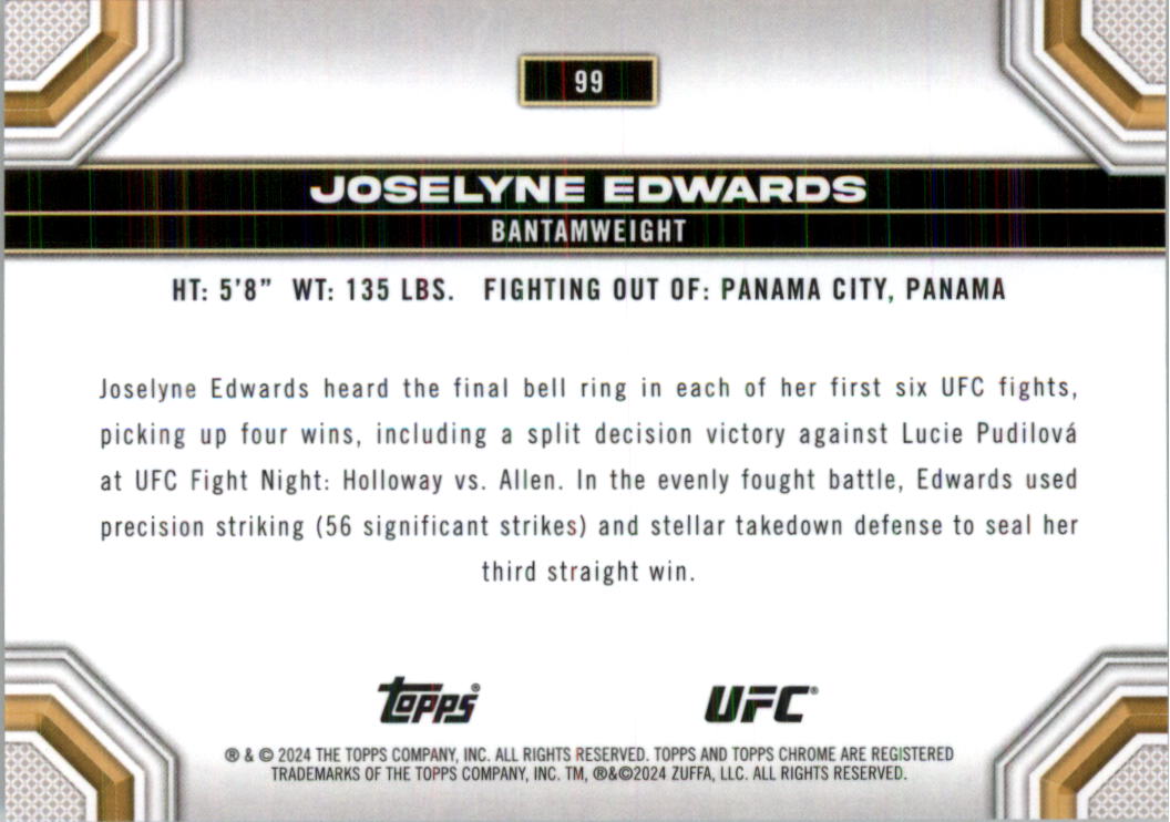 2024 Topps Chrome UFC Speckle Refractors MMA Card Pick (Inserts) - Picture 17 of 39