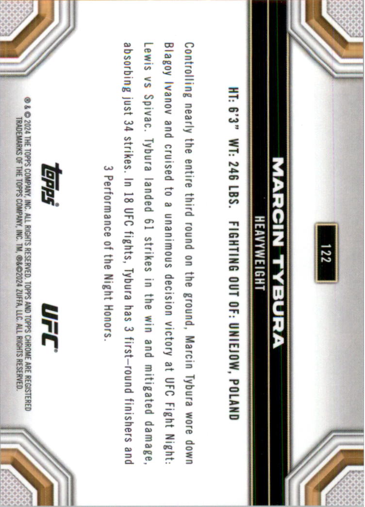 2024 Topps Chrome UFC Speckle Refractors MMA Card Pick (Inserts) - Picture 19 of 39