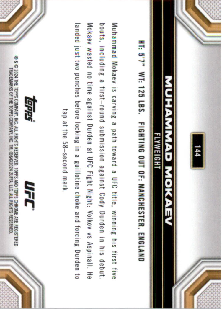 2024 Topps Chrome UFC Speckle Refractors MMA Card Pick (Inserts) - Picture 27 of 39