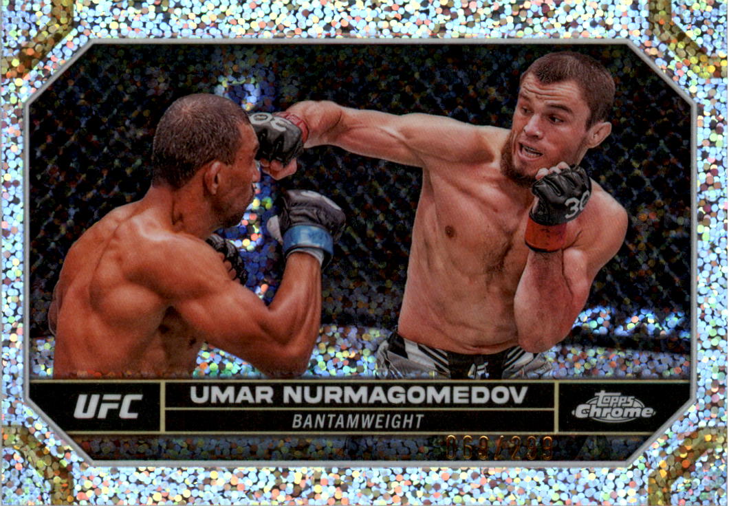 2024 Topps Chrome UFC Speckle Refractors MMA Card Pick (Inserts) - Picture 34 of 39