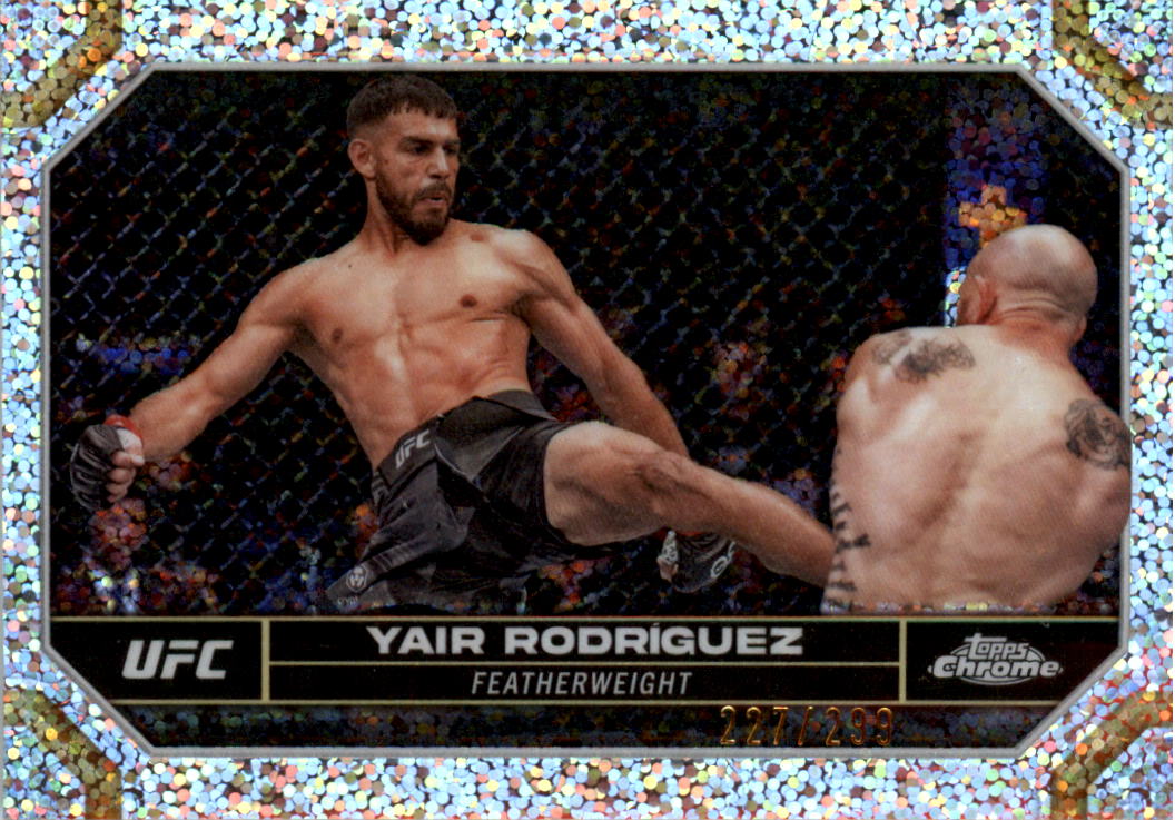2024 Topps Chrome UFC Speckle Refractors MMA Card Pick (Inserts) - Picture 36 of 39