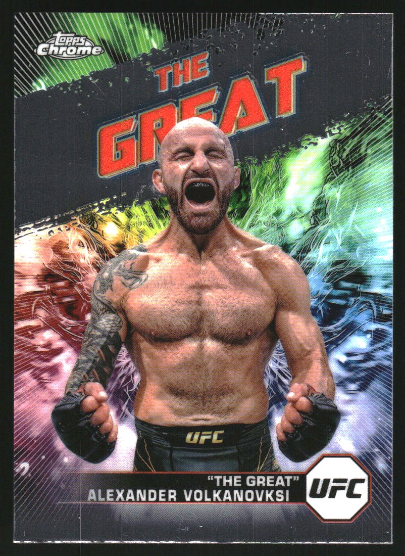 2024 Topps Chrome UFC AKA #AKA15 Alexander Volkanovksi/“The Great”
