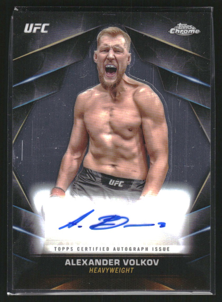 2024 Topps Chrome UFC Chrome Veteran Autographs #CVAAVO Alexander Volkov