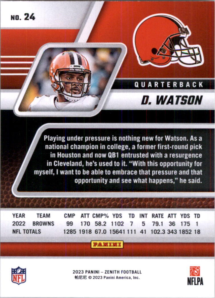 2023 Zenith Football Card Pick (Base)