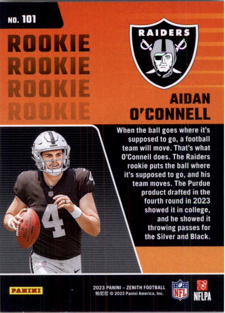 2023 Zenith Football Card Pick (Base)