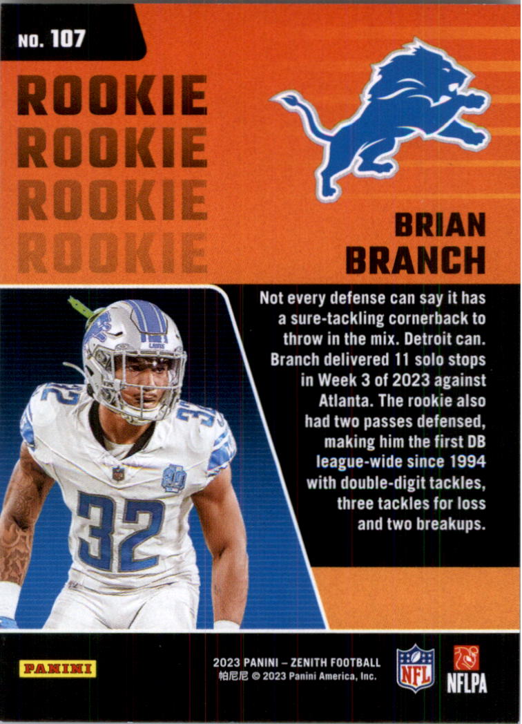 2023 Zenith Football Card Pick (Base)