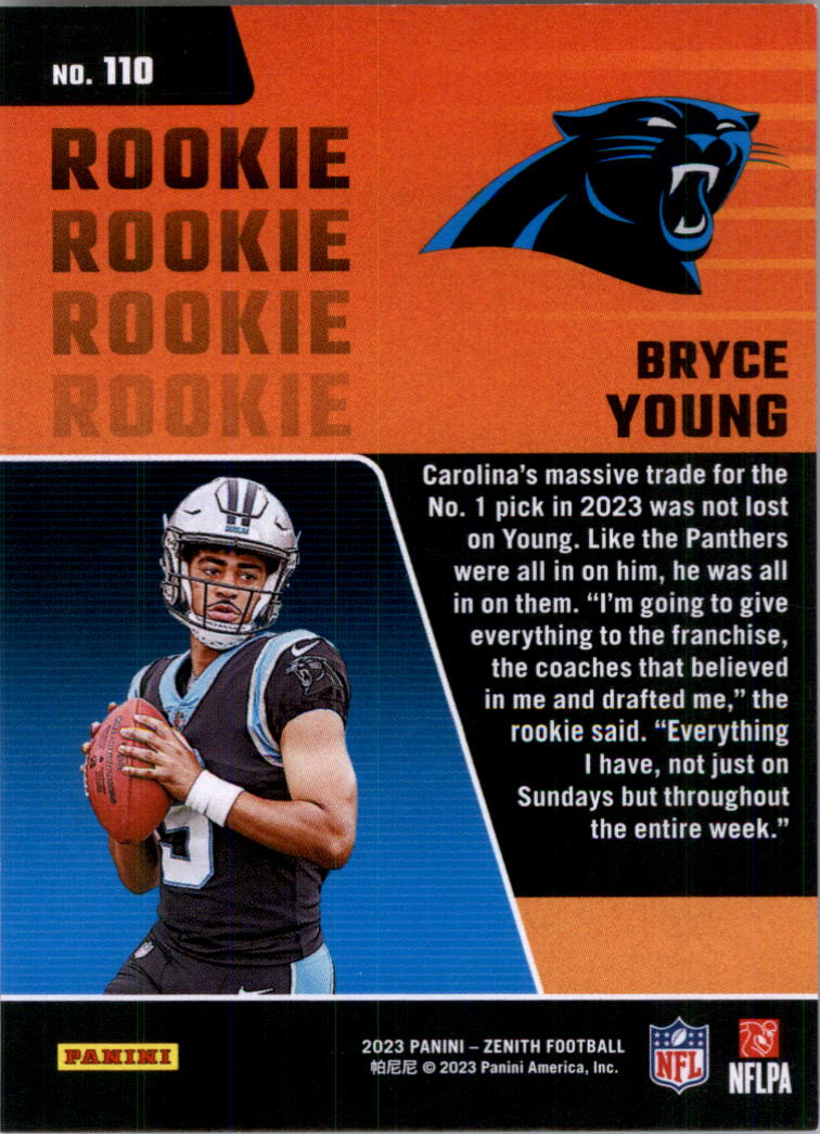 2023 Zenith Football Card Pick (Base)