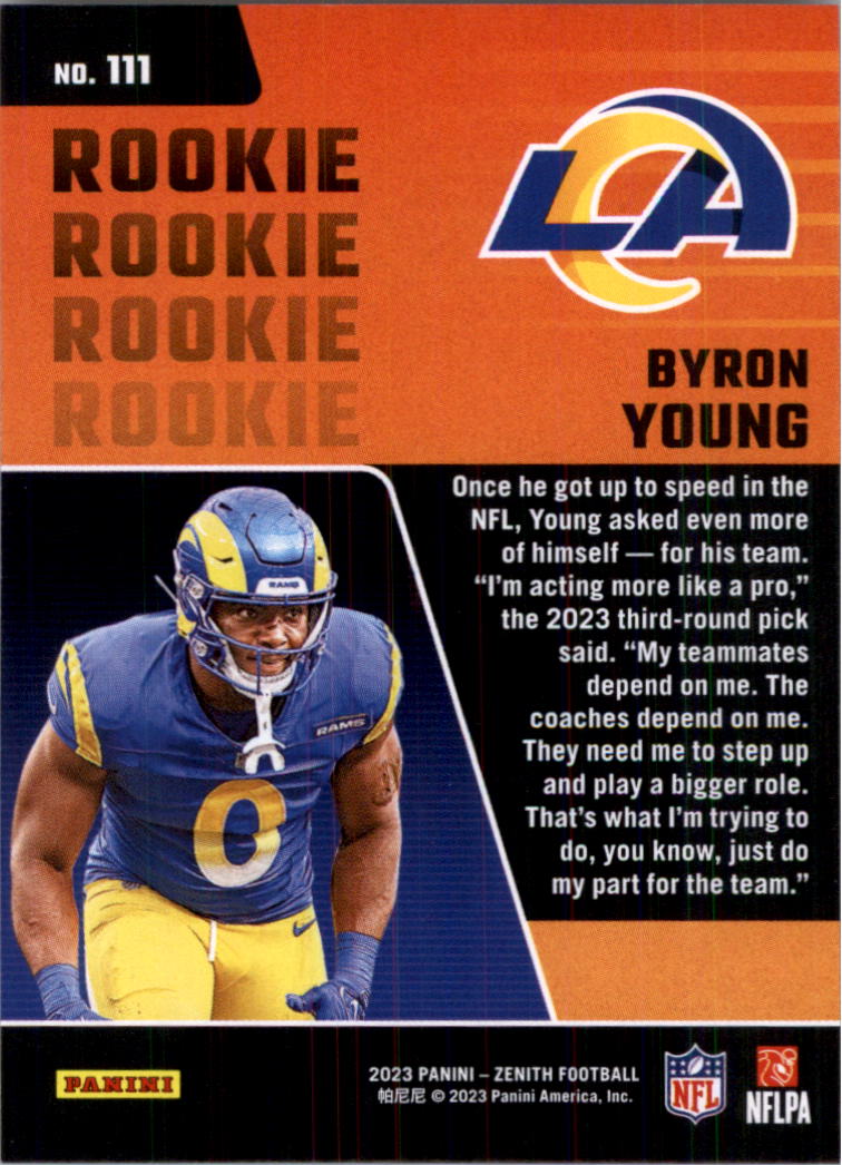 2023 Zenith Football Card Pick (Base)