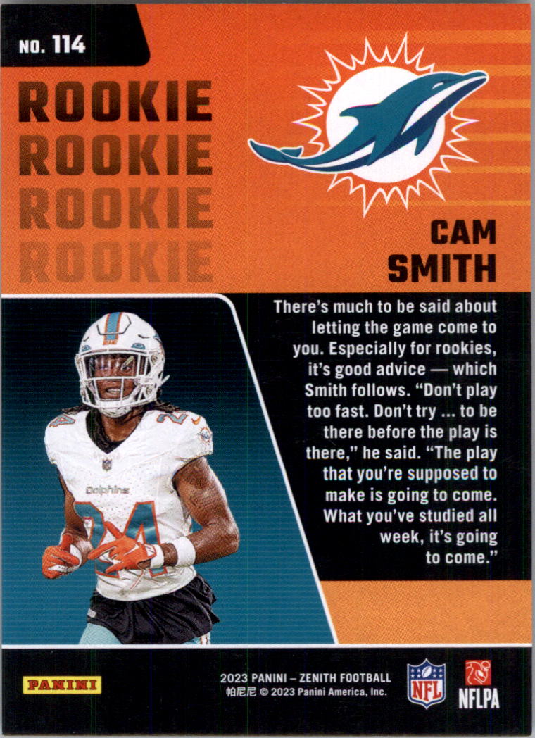 2023 Zenith Football Card Pick (Base)