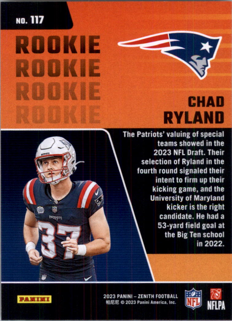 2023 Zenith Football Card Pick (Base)