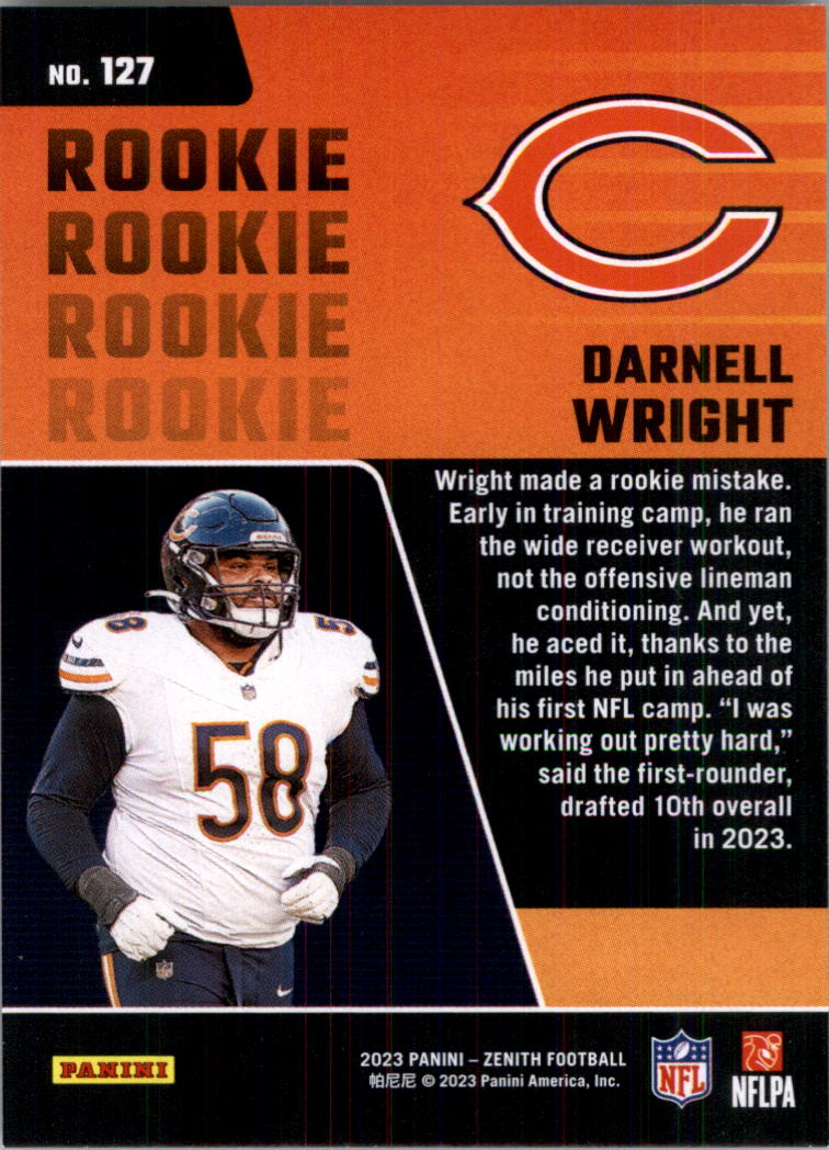 2023 Zenith Football Card Pick (Base)