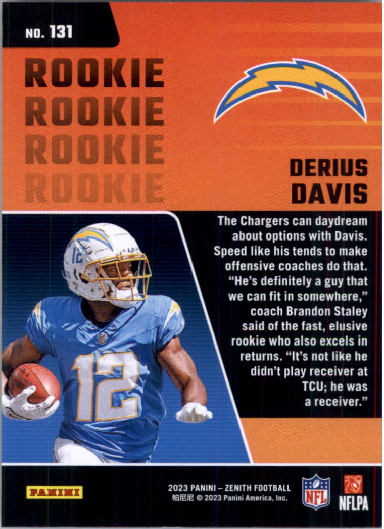 2023 Zenith Football Card Pick (Base)