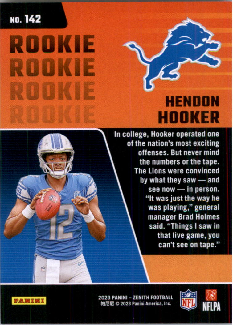 2023 Zenith Football Card Pick (Base)