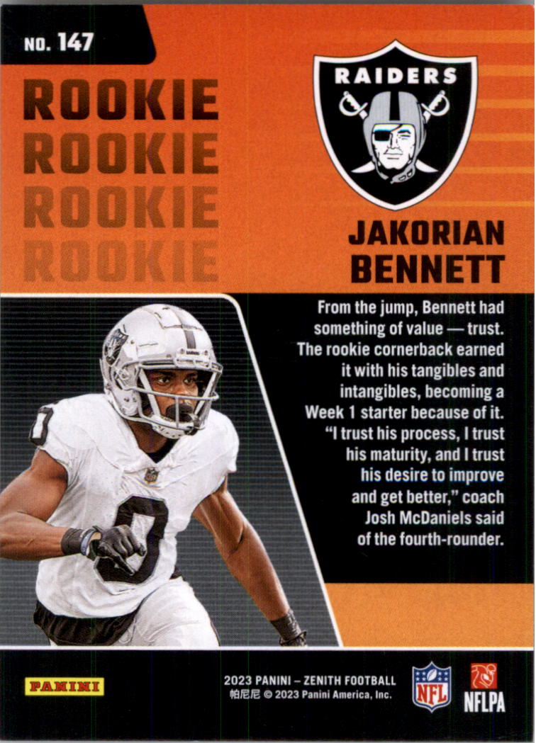 2023 Zenith Football Card Pick (Base)