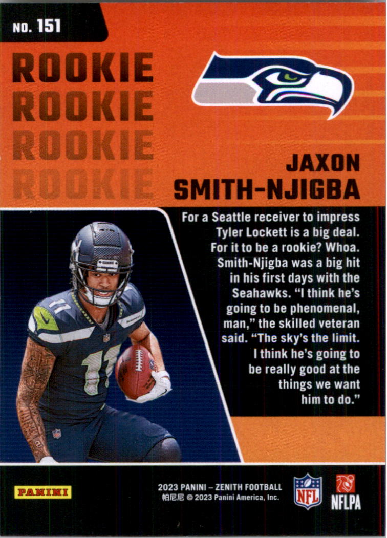 2023 Zenith Football Card Pick (Base)