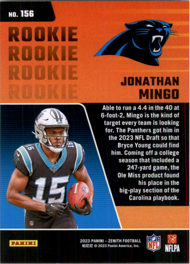 2023 Zenith Football Card Pick (Base)