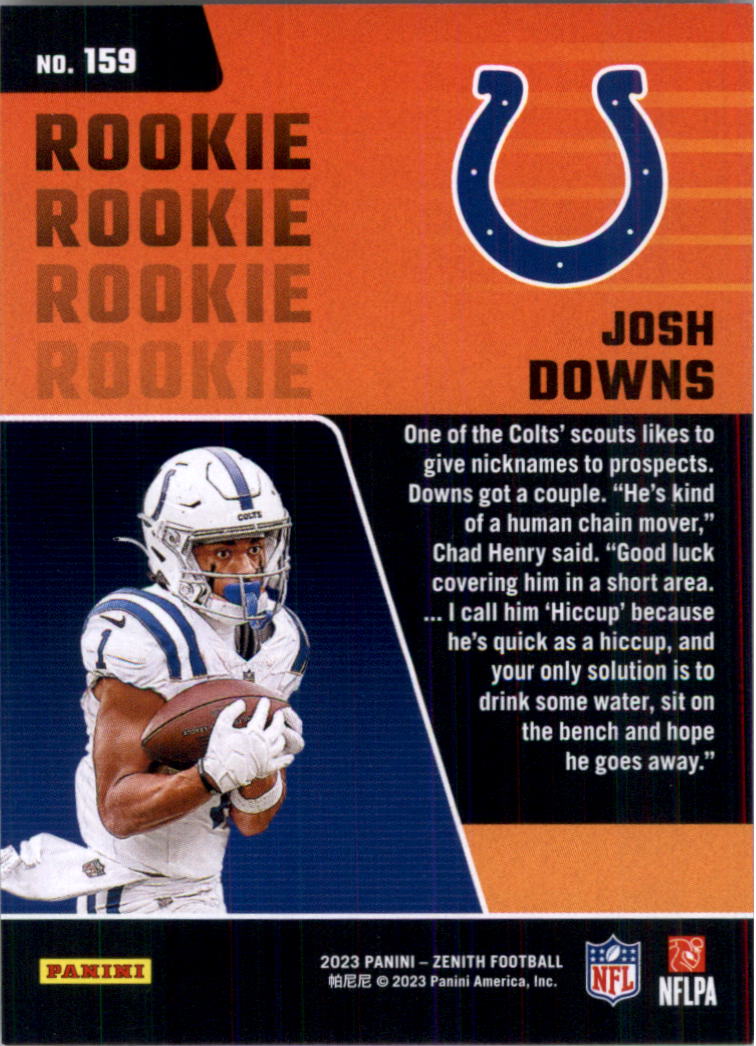 2023 Zenith Football Card Pick (Base)