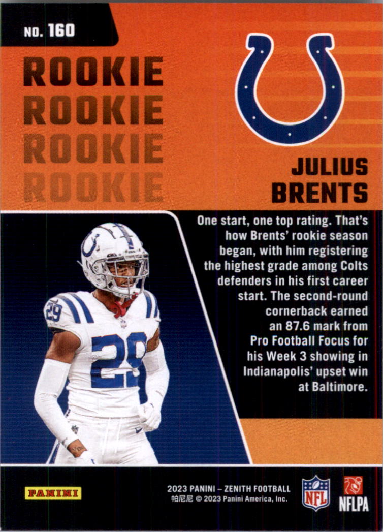 2023 Zenith Football Card Pick (Base)