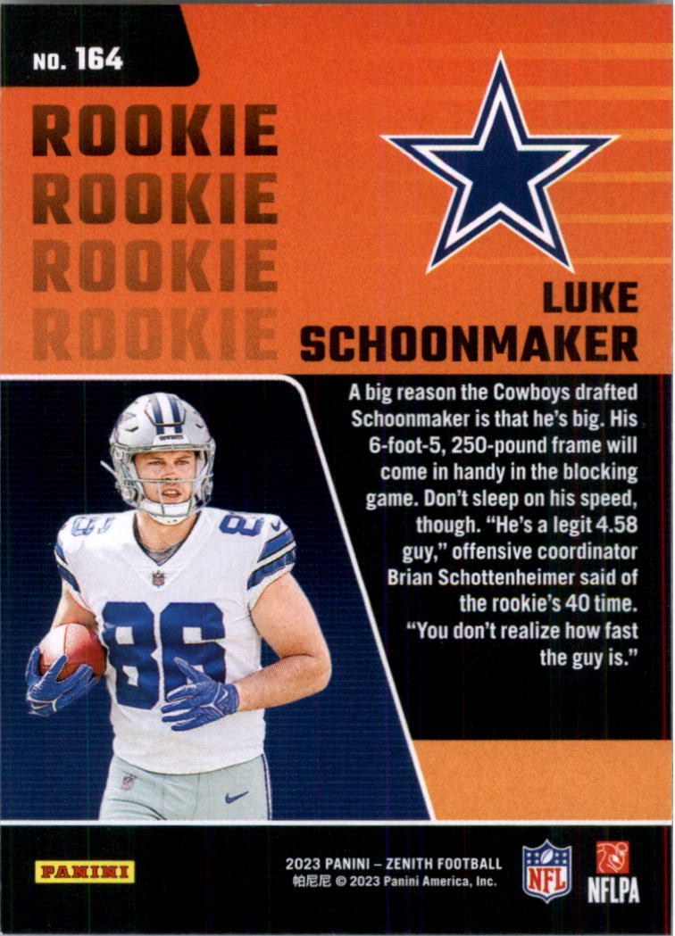 2023 Zenith Football Card Pick (Base)