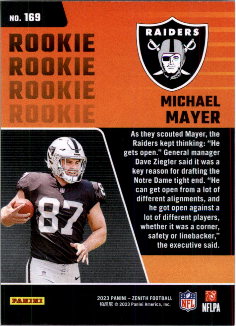 2023 Zenith Football Card Pick (Base)