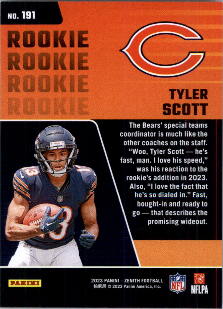 2023 Zenith Football Card Pick (Base)