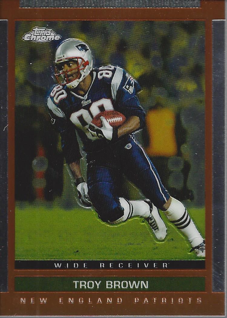 2003 Topps Draft Picks and Prospects Chrome #15 Troy Brown