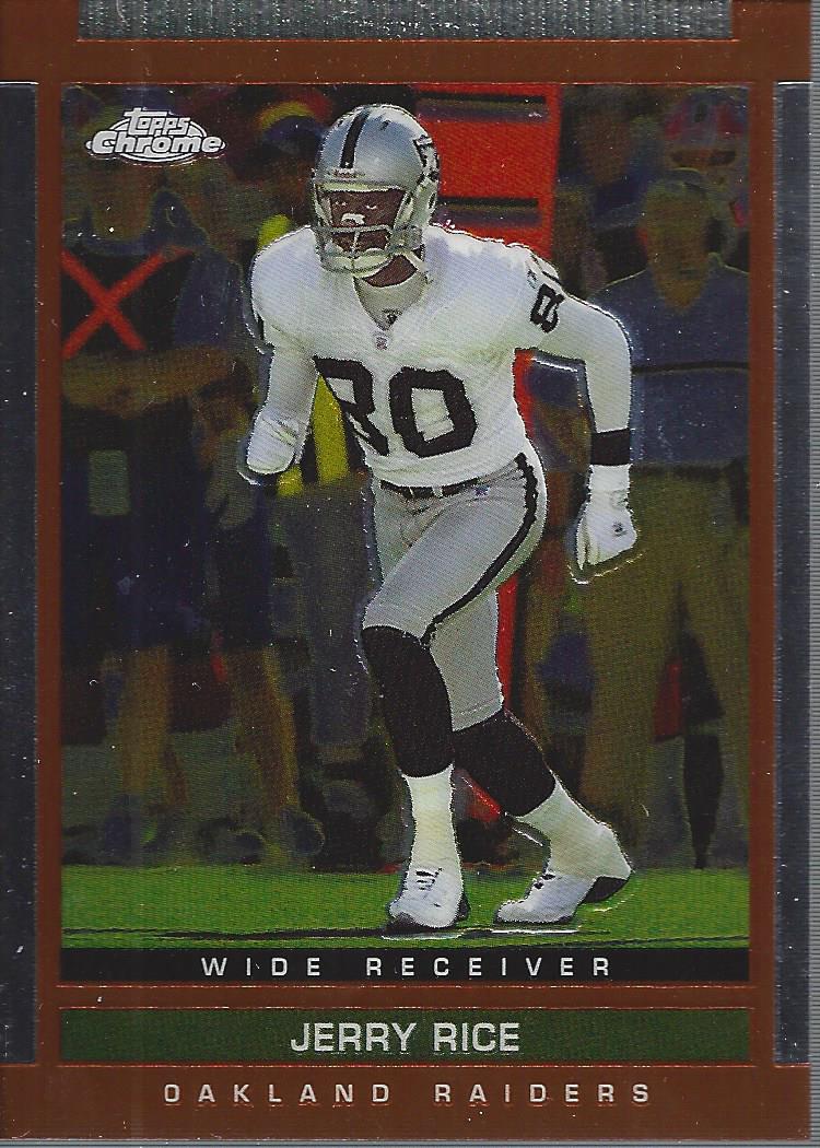 2003 Topps Draft Picks and Prospects Chrome #16 Jerry Rice