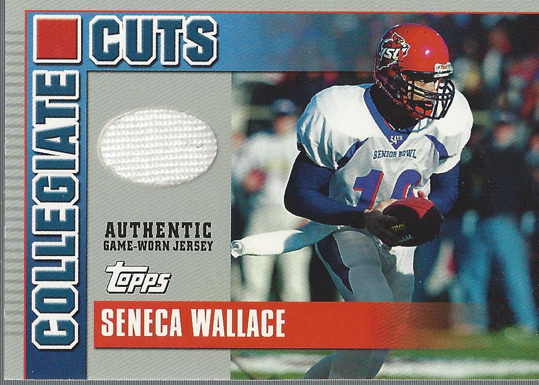 2003 Topps Draft Picks and Prospects Collegiate Cuts #CCSW Seneca Wallace G