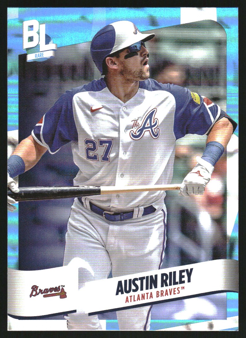 2024 Topps Big League #267 Austin Riley BLUE FOIL