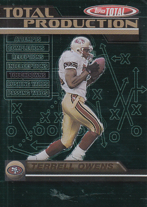 2003 Topps Total Total Production #TP8 Terrell Owens