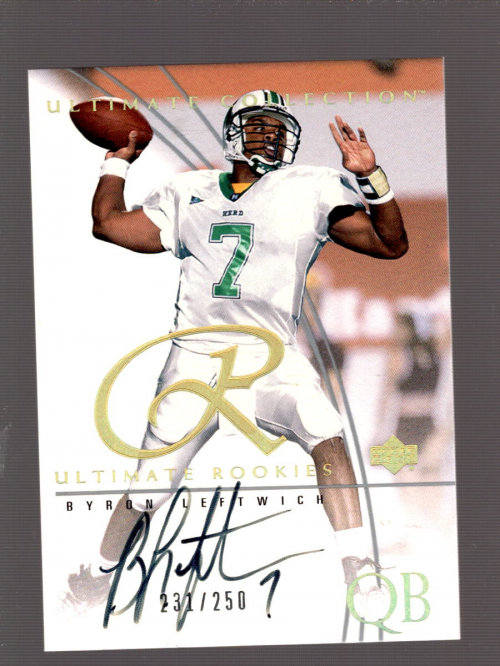 2003 Ultimate Collection #86 Byron Leftwich AU/250 RC