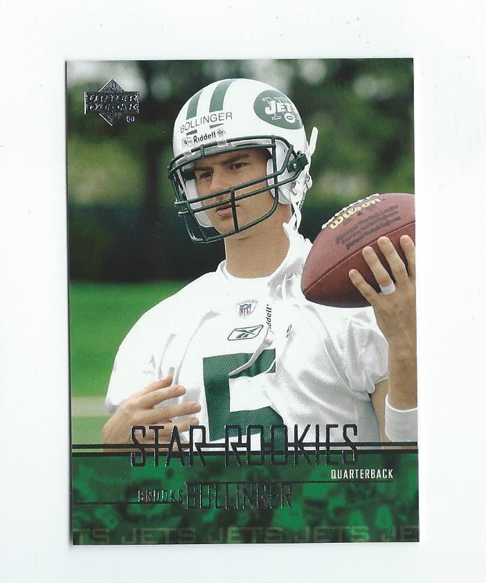 2003 Upper Deck #218 Brooks Bollinger RC