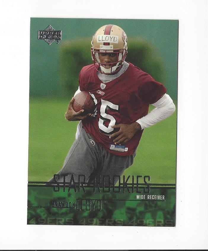 2003 Upper Deck #228 Brandon Lloyd RC