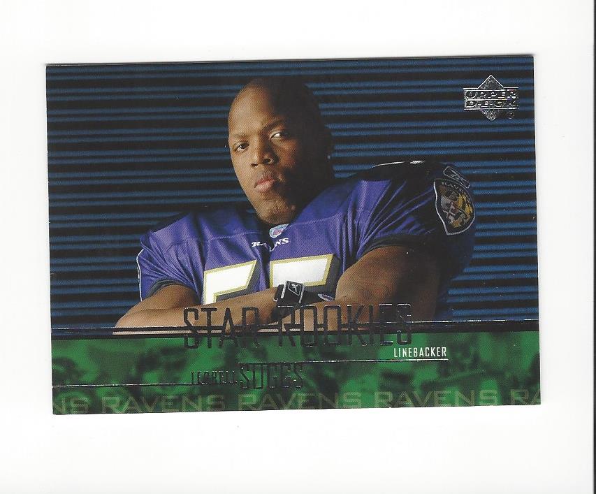 2003 Upper Deck #240 Terrell Suggs RC