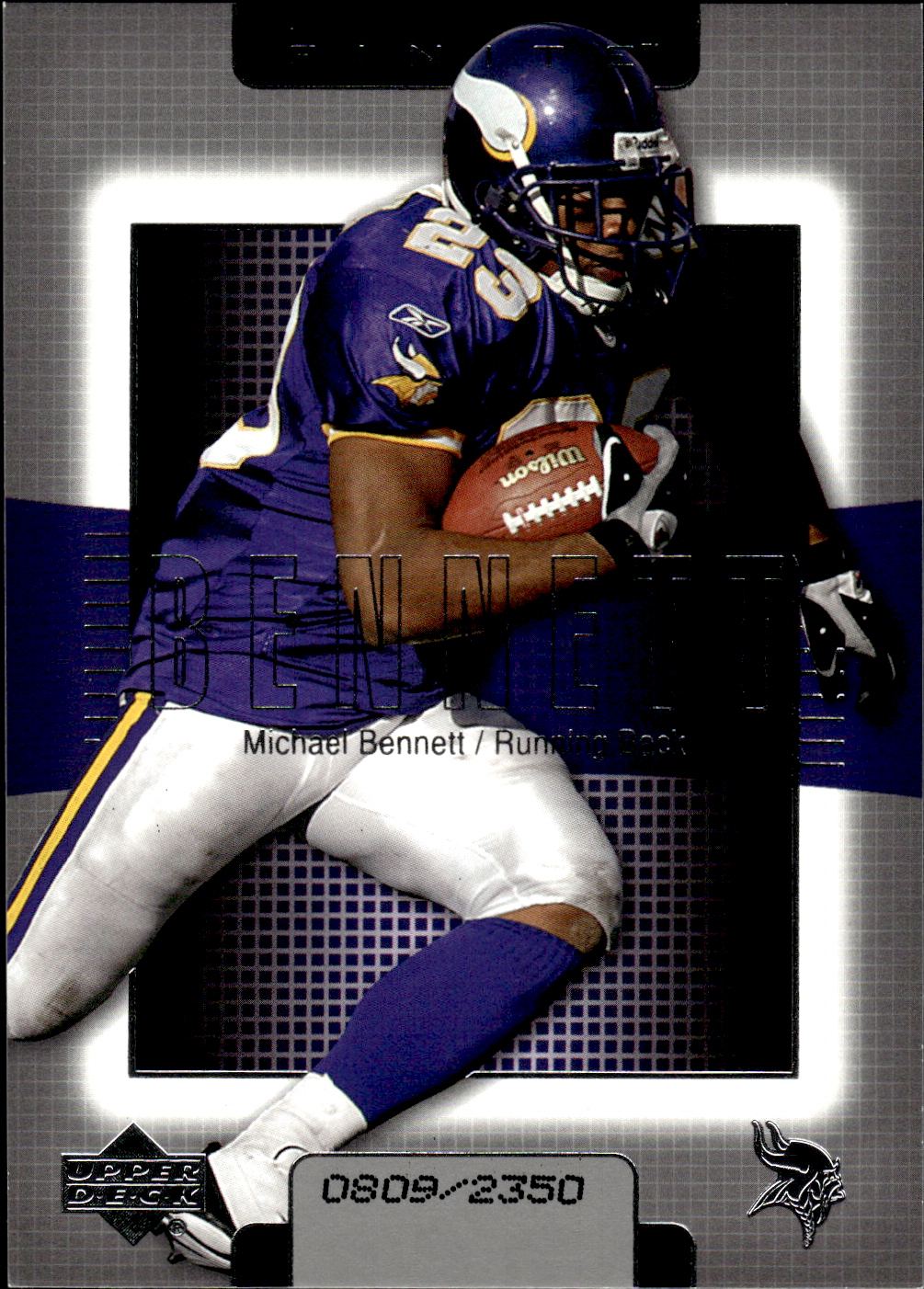 2003 Upper Deck Finite #23 Michael Bennett