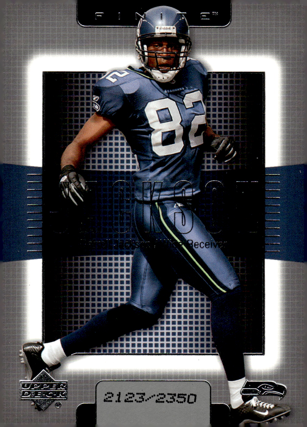 2003 Upper Deck Finite #60 Darrell Jackson