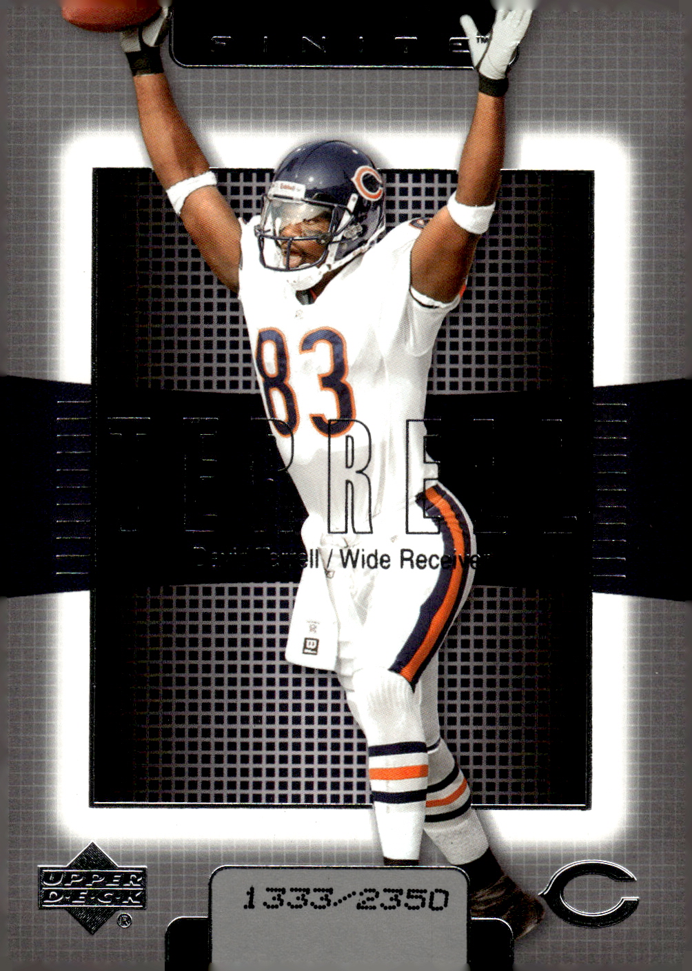 2003 Upper Deck Finite #66 David Terrell