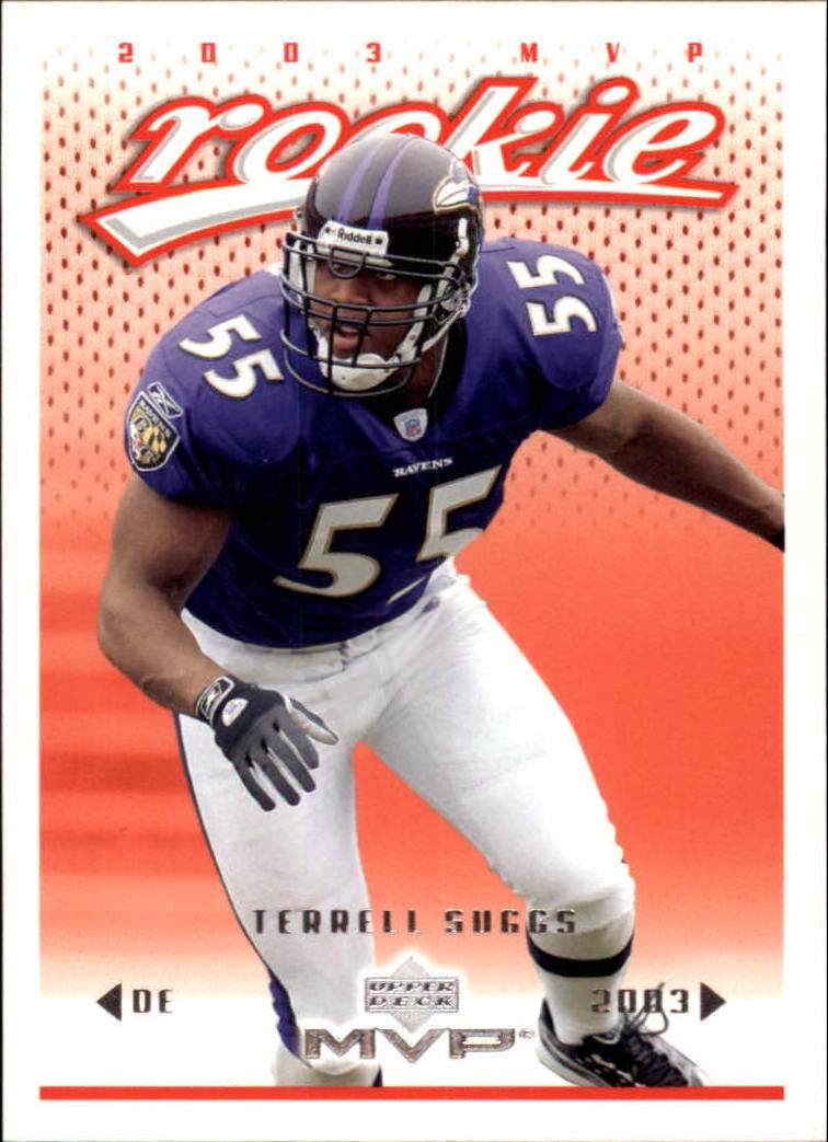 Terrell Suggs Memorabilia, Terrell Suggs Collectibles, Verified