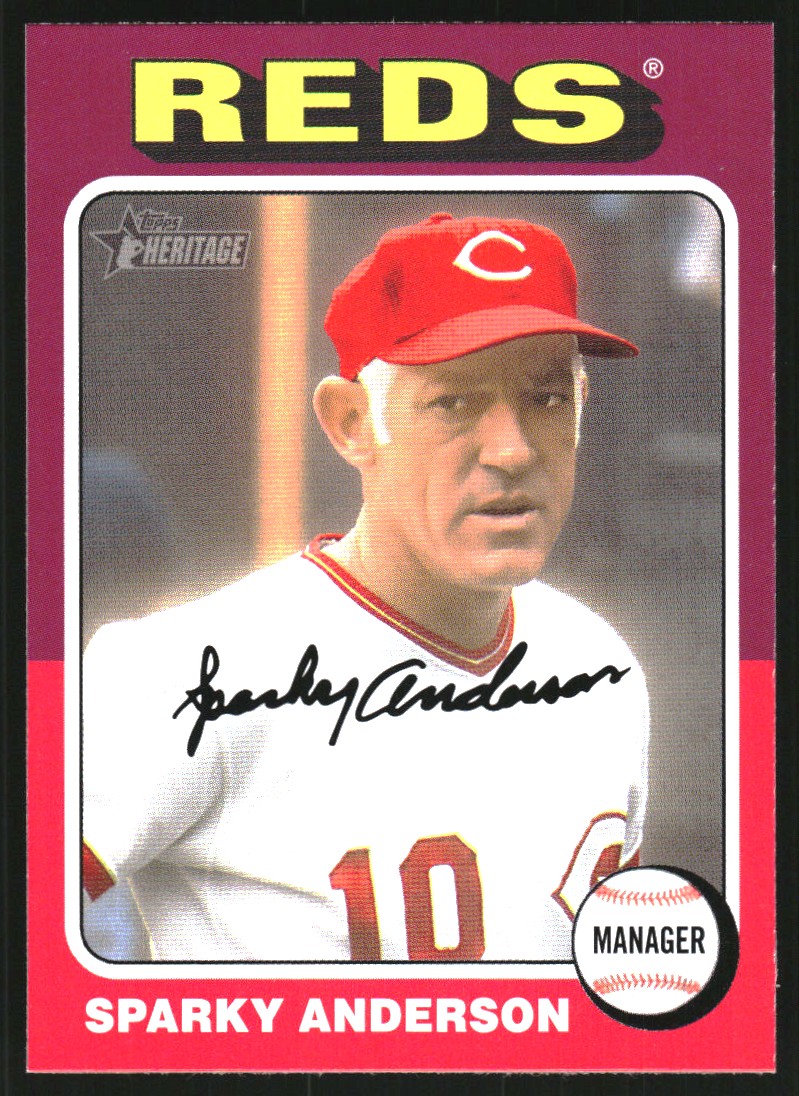 2024 Topps Heritage 111 Sparky Anderson MGR NMMT