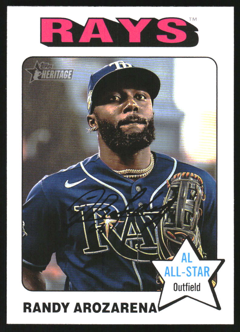 2024 Topps Heritage White Border #74 Randy Arozarena
