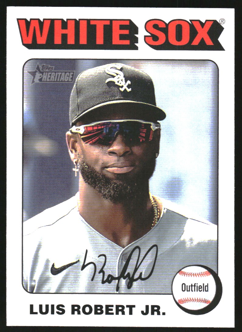 2024 Topps Heritage White Border #487 Luis Robert Jr.
