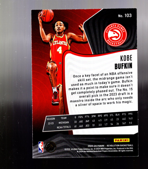 B6879- 2023-24 Panini Revolution Assorted Bk Cards -You Pick- 15+ FREE US SH - Picture 201 of 273