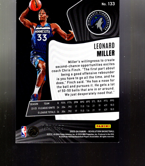 B6879- 2023-24 Panini Revolution Assorted Bk Cards -You Pick- 15+ FREE US SH - Picture 223 of 273
